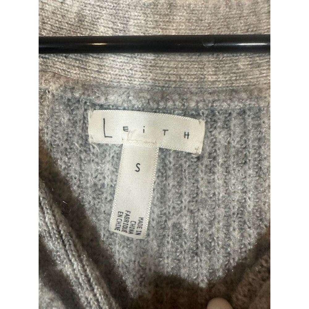Leith Gray Long Sleeve Basic Simple Pullover Knit… - image 7